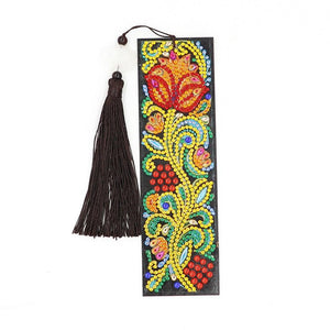 DIY Diamond Painting Bookmark | Flower - Hibah-Diamond painting art studio