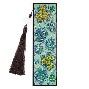 DIY Diamond Painting Bookmark | Flower - Hibah-Diamond painting art studio
