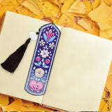 DIY Diamond Painting Bookmark | Flowers - Hibah-Diamond painting art studio