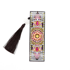 DIY Diamond Painting Bookmark | Mandala Flower - Hibah-Diamond painting art studio