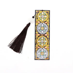 DIY Diamond Painting Bookmark | Mandala Flower - Hibah-Diamond painting art studio