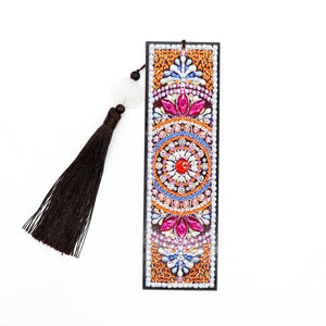 DIY Diamond Painting Bookmark | Mandala Flower - Hibah-Diamond painting art studio
