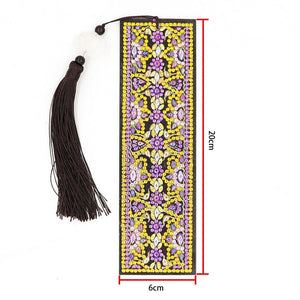 DIY Diamond Painting Bookmark | Mandala Flower - Hibah-Diamond painting art studio