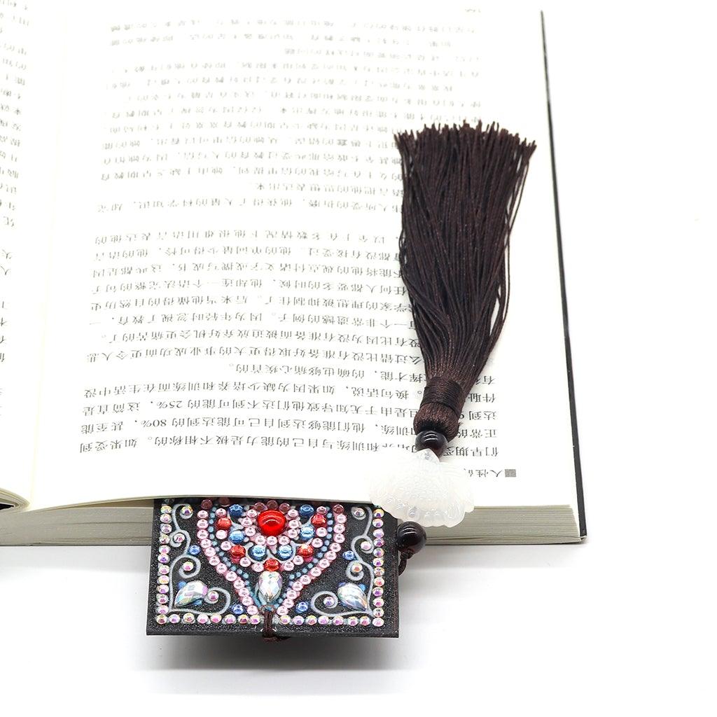 DIY Diamond Painting Bookmark | Mandala Flower - Hibah-Diamond painting art studio