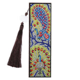 DIY Diamond Painting Bookmark | Peacock