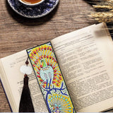 DIY Diamond Painting Bookmark | Peacock - Hibah-Diamond painting art studio