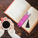 DIY Diamond Painting Bookmark | Pink Rabbit - Hibah-Diamond painting art studio