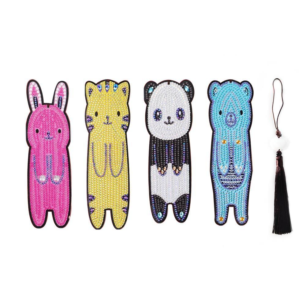 DIY Diamond Painting Bookmark | Pink Rabbit - Hibah-Diamond painting art studio