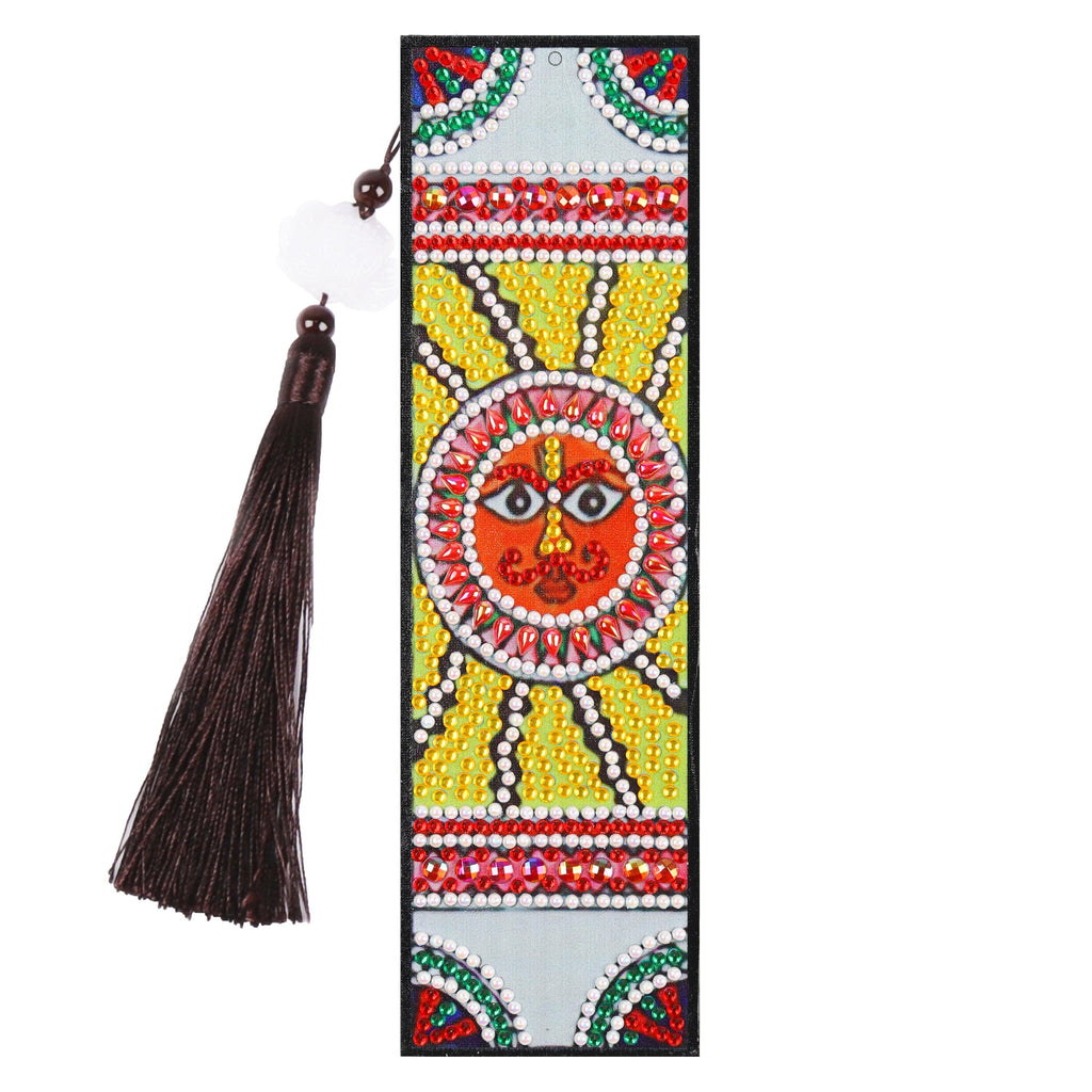 DIY Diamond Painting Bookmark | Sun - Hibah-Diamond painting art studio