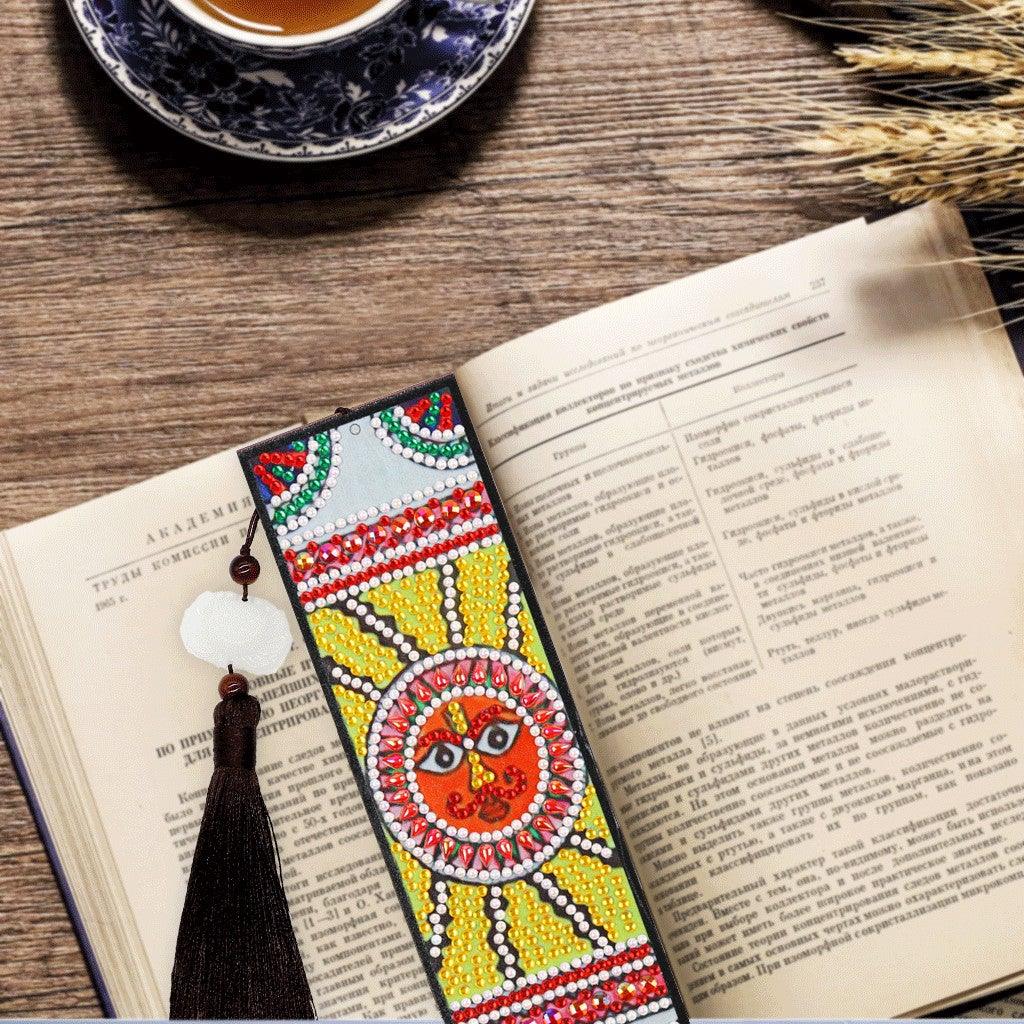 DIY Diamond Painting Bookmark | Sun - Hibah-Diamond painting art studio