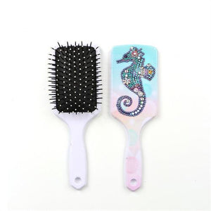 DIY Diamond Painting comb - Sea horse