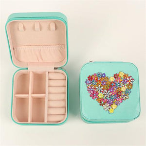DIY Diamond Painting Jewelry Box - Heart