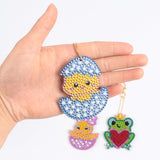 DIY Diamond Painting keychain | Animal - Hibah-Diamond painting art studio