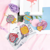DIY Diamond Painting Keychain - candy