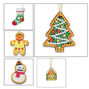 DIY Diamond Painting keychain | Christmas - Hibah-Diamond painting art studio