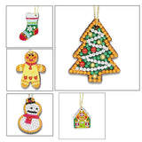 DIY Diamond Painting keychain | Christmas - Hibah-Diamond painting art studio