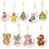 DIY Diamond Painting keychain | Christmas - Hibah-Diamond painting art studio