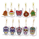 DIY Diamond Painting keychain | Christmas - Hibah-Diamond painting art studio