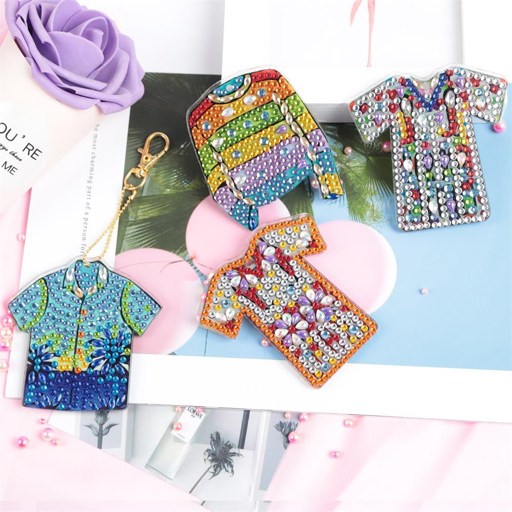 DIY Diamond Painting Keychain | Clothes - Hibah-Diamond painting art studio