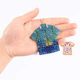 DIY Diamond Painting Keychain | Clothes - Hibah-Diamond painting art studio