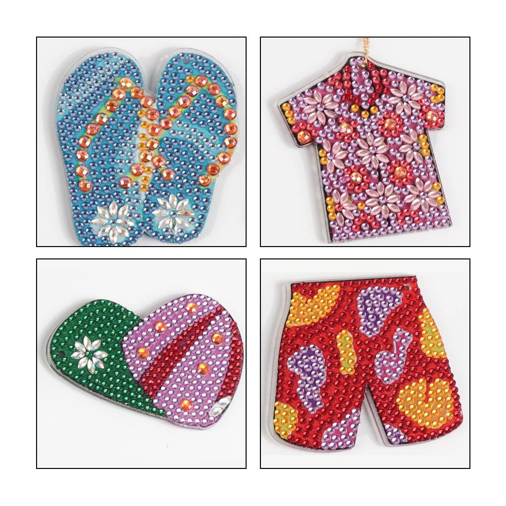 DIY Diamond Painting Keychain | Clothing - Hibah-Diamond painting art studio