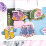 DIY Diamond Painting Keychain | Clothing - Hibah-Diamond painting art studio