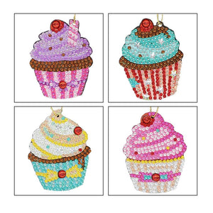 DIY Diamond Painting keychain | Ice creams - Hibah-Diamond painting art studio