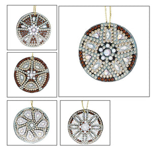 DIY Diamond Painting keychain | Mandala - Hibah-Diamond painting art studio