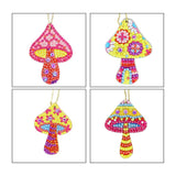 DIY Diamond Painting keychain | Mushroom - Hibah-Diamond painting art studio