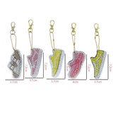 DIY Diamond Painting keychain | Shoes - Hibah-Diamond painting art studio