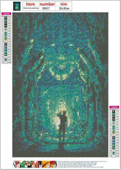 Full Diamond Painting kit - Hellraiser
