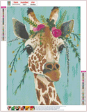 Full Diamond Painting kit - Giraffe