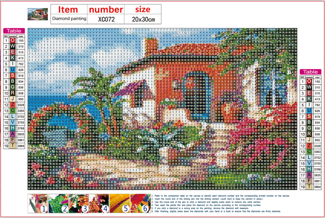 Full Diamond Painting kit - Beautiful outside view
