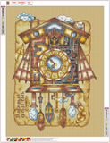 Full Diamond Painting kit - Clock