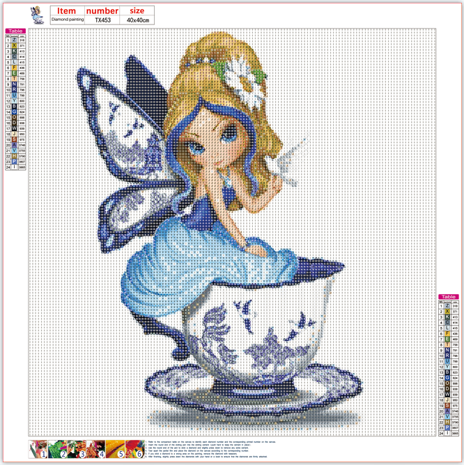 Full Diamond Painting kit - Pretty little elf