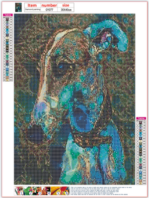 Full Diamond Painting kit - dog