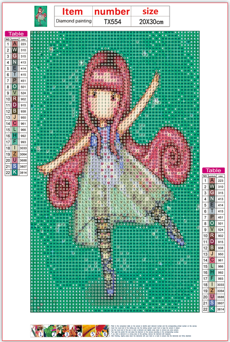 Full Diamond Painting kit - Gorjuss girl - Little Dancer