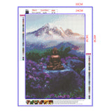 Full Diamond Painting kit - Buddha in the mountain