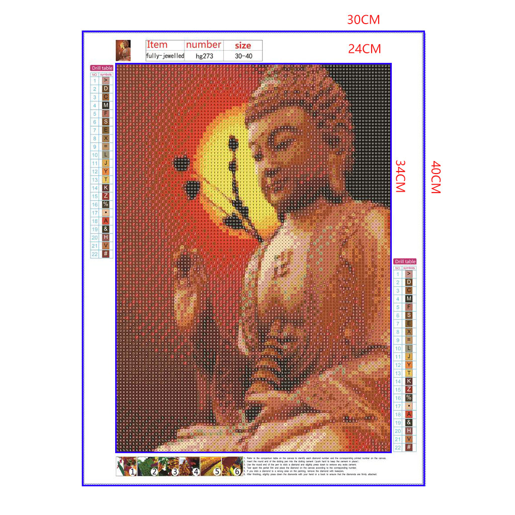 Full Diamond Painting kit - Buddha