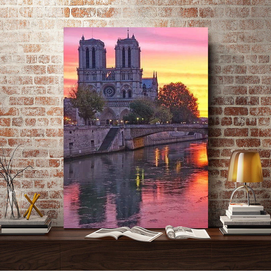 Full Diamond Painting kit - Scenery of Cath¨¦drale Notre Dame de Paris