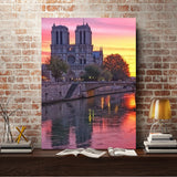 Full Diamond Painting kit - Scenery of Cath¨¦drale Notre Dame de Paris