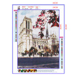 Full Diamond Painting kit - Scenery of Cath¨¦drale Notre Dame de Paris