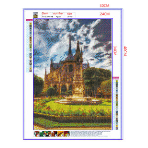 Full Diamond Painting kit - Scenery of Cath¨¦drale Notre Dame de Paris