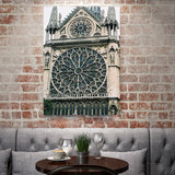 Full Diamond Painting kit - Carved architecture of Notre Dame de Paris