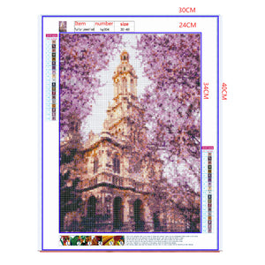 Full Diamond Painting kit - Beautiful scenery of Cath¨¦drale Notre Dame de Paris