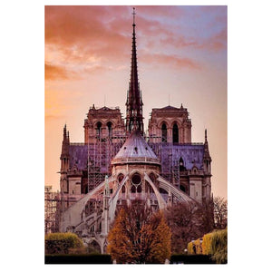 Full Diamond Painting kit - Beautiful scenery of Cath¨¦drale Notre Dame de Paris