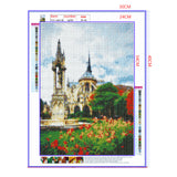 Full Diamond Painting kit - Beautiful scenery of Cath¨¦drale Notre Dame de Paris