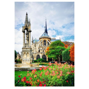 Full Diamond Painting kit - Beautiful scenery of Cath¨¦drale Notre Dame de Paris