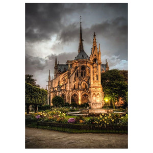 Full Diamond Painting kit - Beautiful scenery of Cath¨¦drale Notre Dame de Paris