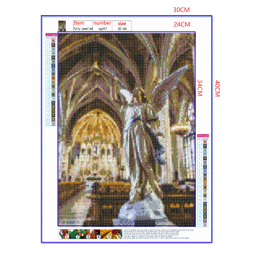 Full Diamond Painting kit - Cath¨¦drale Notre Dame de Paris